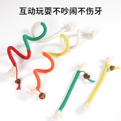 猫咪玩具创意趣味磨牙洁齿猫咪咬咬绳宠物猫咪小玩具宠物用品 5个图3
