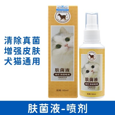 狗狗皮肤喷剂抗菌脱毛皮癣结痂宠物狗猫咪廯喷雾 3盒图3