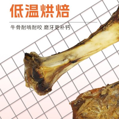 皓宠今日真骨狗狗磨牙棒贵宾金毛洁齿啃咬棒耗牛腿骨耗牛骨批发图2