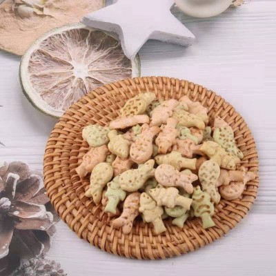 猫咪磨牙零食小鱼饼干即食混合装饼干鸡肉三文鱼薄荷图2
