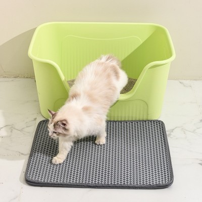 宠物用品超大号开放式防外溅猫厕所猫沙盆子赠猫砂铲半封闭 猫砂盆图3