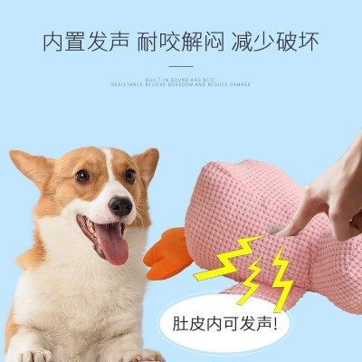 毛绒狗狗发声磨牙宠物玩具宠物用品猫狗玩具狗狗用品工厂批发跨境图3