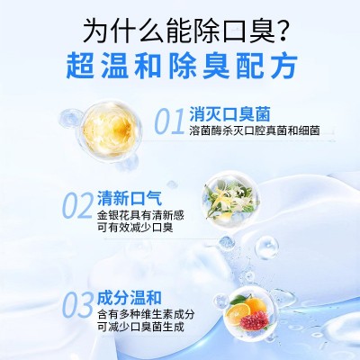 宠物口腔清新喷雾除口臭牙渍犬猫可食用口腔喷雾口腔抑菌喷雾代发图2