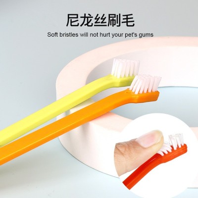 宠物牙刷单头猫牙刷猫咪口腔清洁牙刷狗狗护理狗牙刷宠物用品批发图3