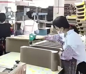 ​猫抓板​​切割设备视频​